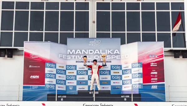 Sejarah! Zayn Neymar Juara Nasional Kelas ITCR 1500 Pemula di Mandalika Festival of Speed 2026