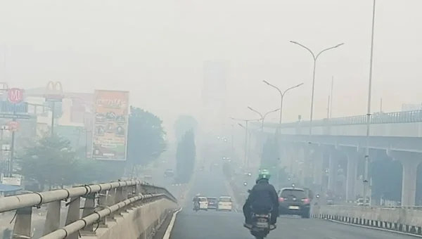 BMKG Peringatkan Kualitas Udara di Palembang di Level Sangat Berbahaya
