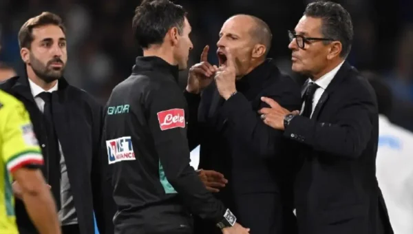 Ribut saat Hadapi AS Roma, Pelatih Napoli Massimiliano Allegri Didenda Rp 202 Juta