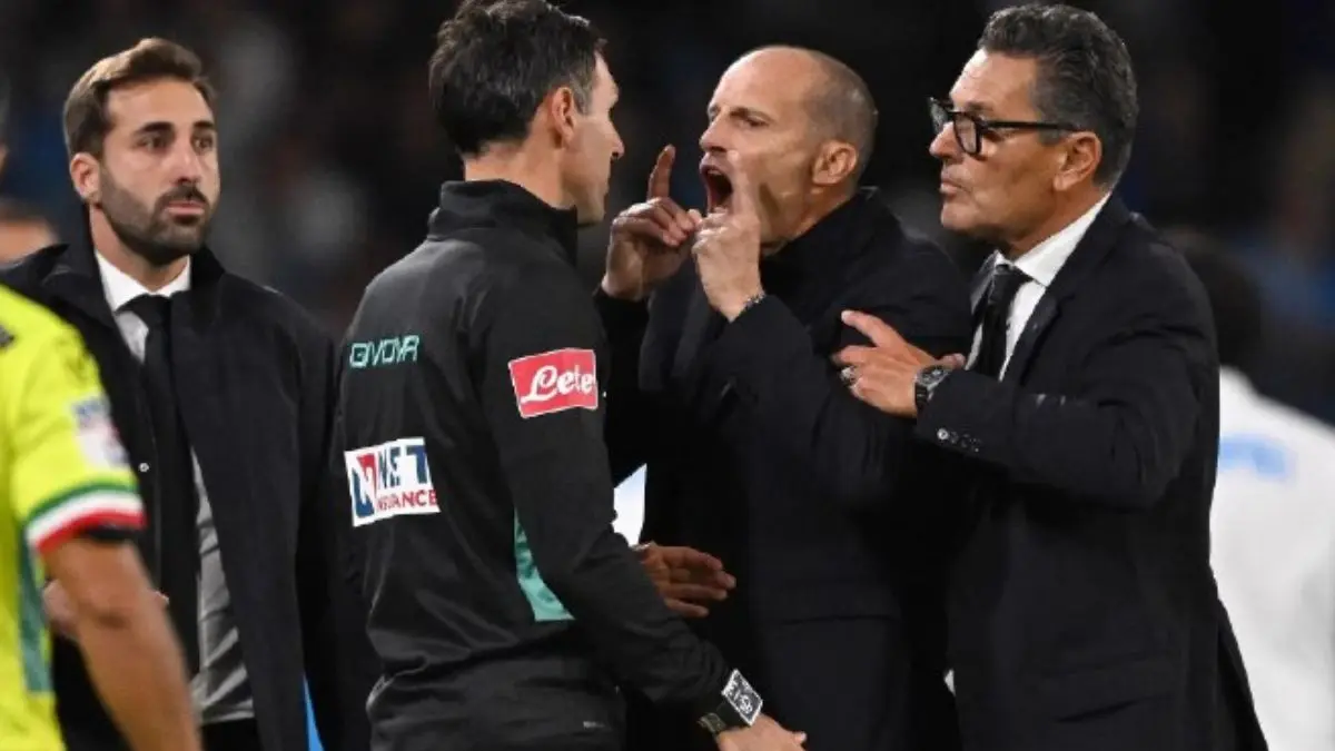 Ribut saat Hadapi AS Roma, Pelatih Napoli Massimiliano Allegri Didenda Rp 202 Juta