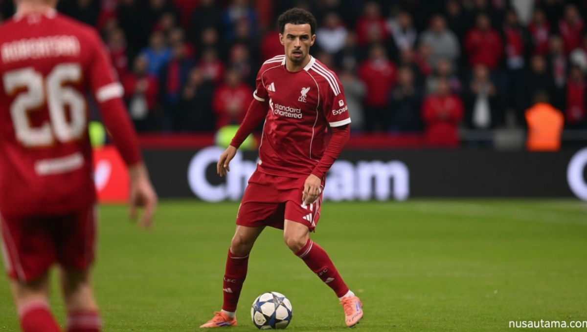Important Visit: Tolak Tawaran Inter Milan, Liverpool Hadapi Risiko Kehilangan Curtis Jones Gratis