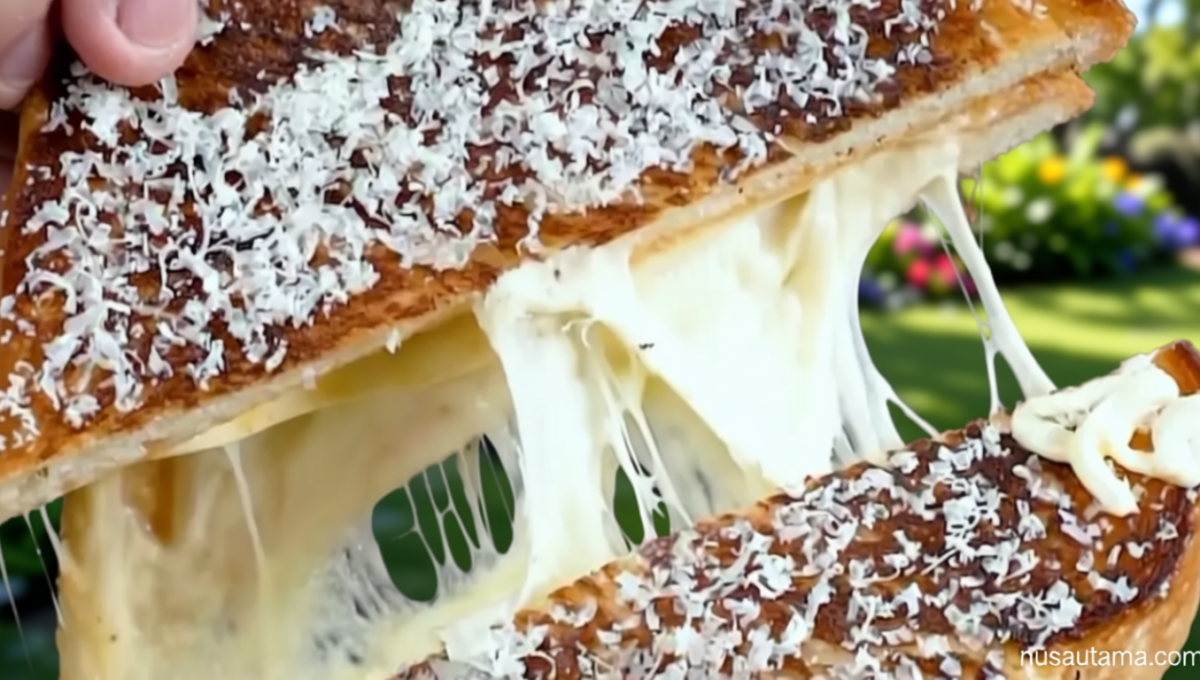 Resep Cheesy Toast – Roti Panggang Lumer dengan Saus Keju Gurih Pedas