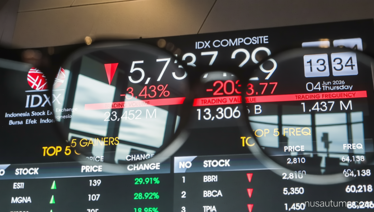 Key Strategy: IHSG Anjlok ke Bawah 6.000, Investor Asing Berbondong-bondong “Cabut” dari Bursa