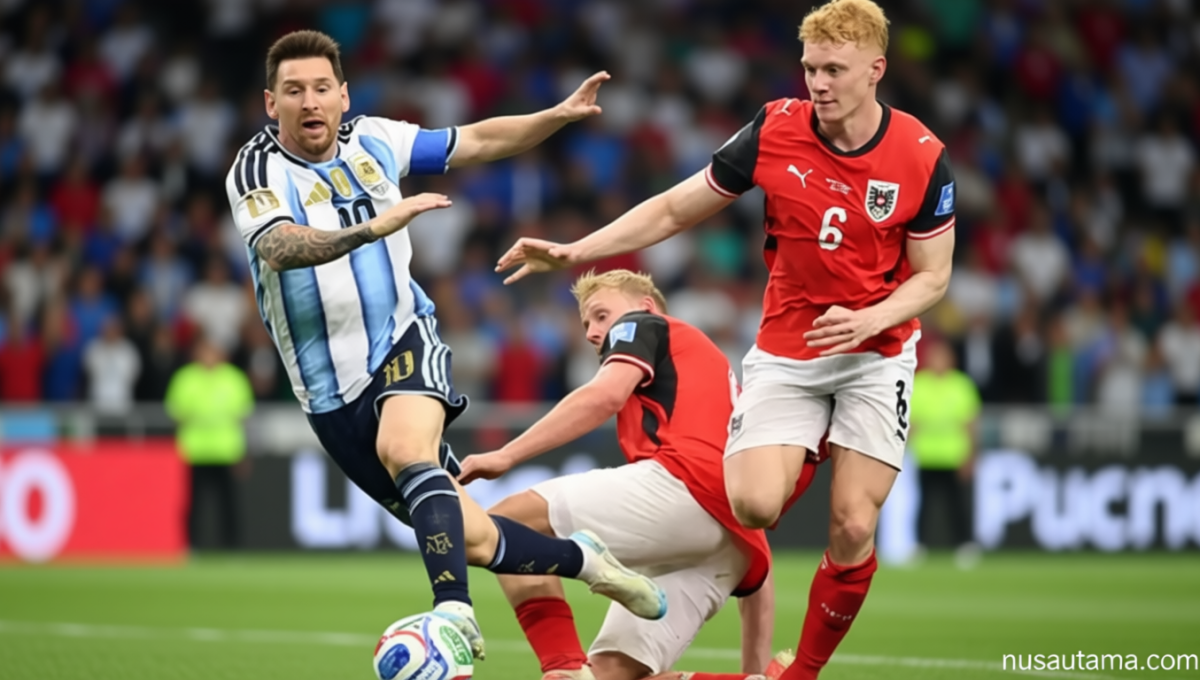 Pelatih Austria Kecam Kinerja Wasit yang Disebut Menguntungkan Messi dan Argentina