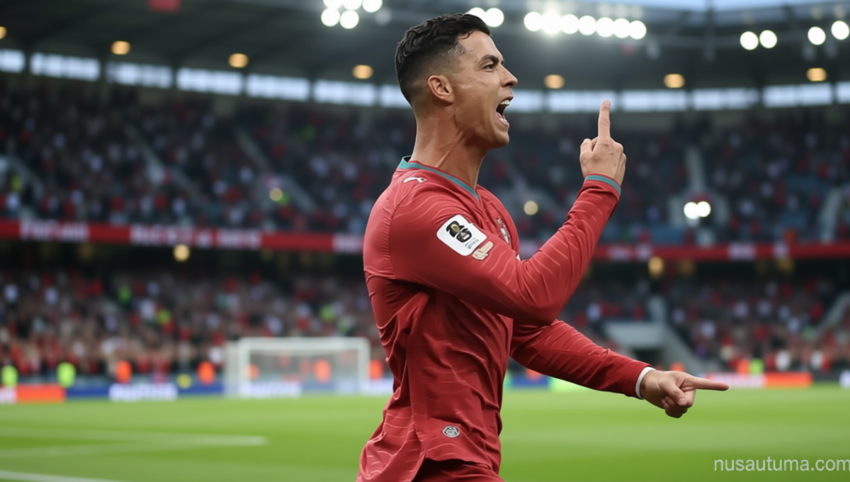 What Happened During: Kirim Pesan ke Haters! Cristiano Ronaldo Pecahkan Rekor Gila, Cetak Gol di 6 Piala Dunia dan Teriak: I’m Back