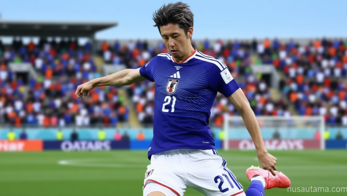 Key Issue: Fakta Menarik Bek Timnas Jepang Hiroki Ito: Alis Putih karena Vitiligo, Tetap Tampil Maksimal di Lapangan