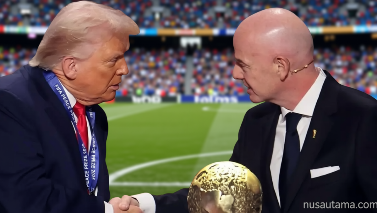Special Plan: Sah! Gianni Infantino Konfirmasi Trofi Juara Piala Dunia 2026 Diserahkan Bersama Donald Trump
