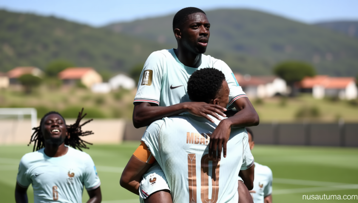 Important Visit: Cetak Hattrick, Ousmane Dembele Dipuji Pelatih Norwegia