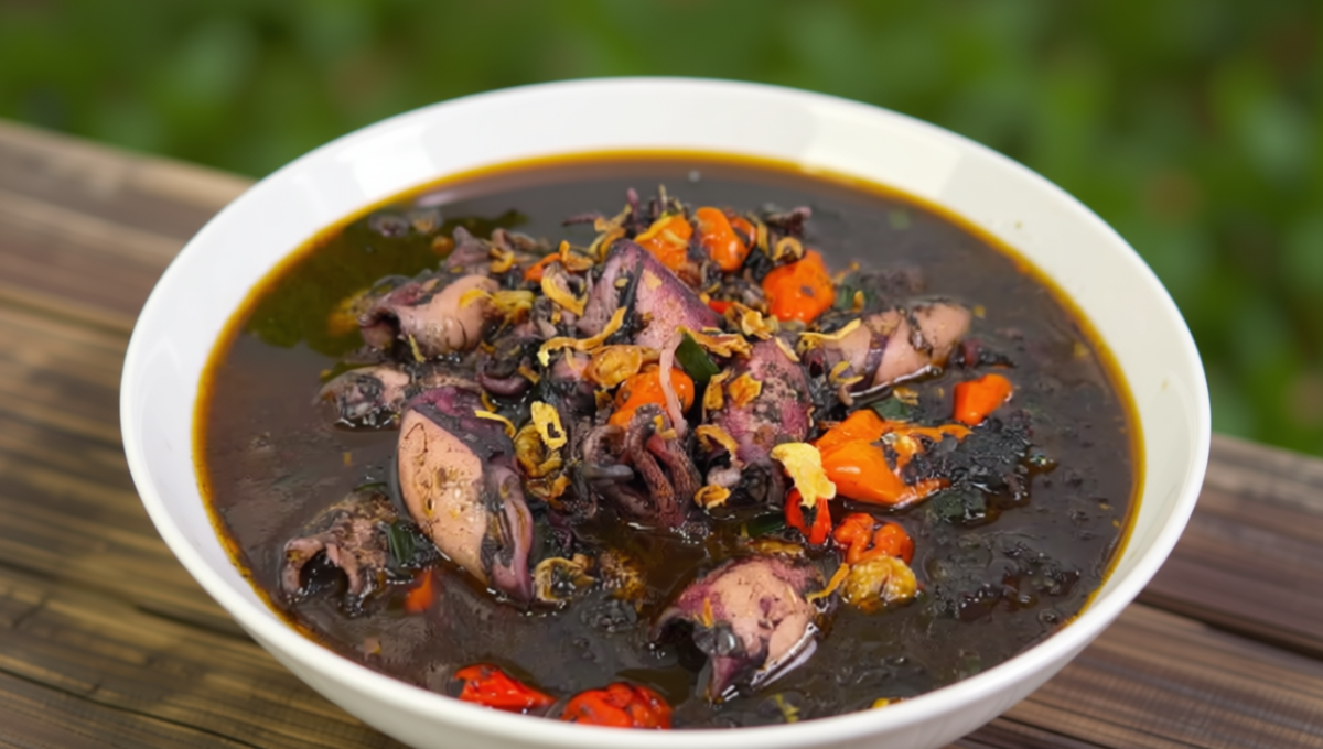 Cocok untuk Menu Harian – Ini Resep Cumi Tinta Hitam yang Enak dan Bikin Ketagihan