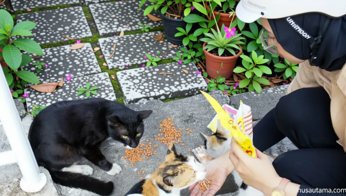 Cara Baru Para Pecinta Kucing saat Hangout Bareng Temang Sefrekuensi