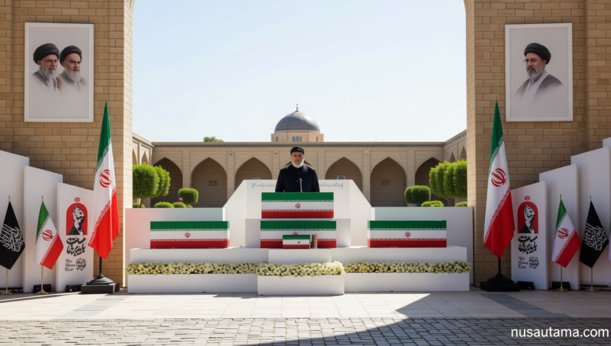 Main Agenda: AS Setuju Tunda Negosiasi Demi Hormati Prosesi Pemakaman Ayatollah Ali Khamenei