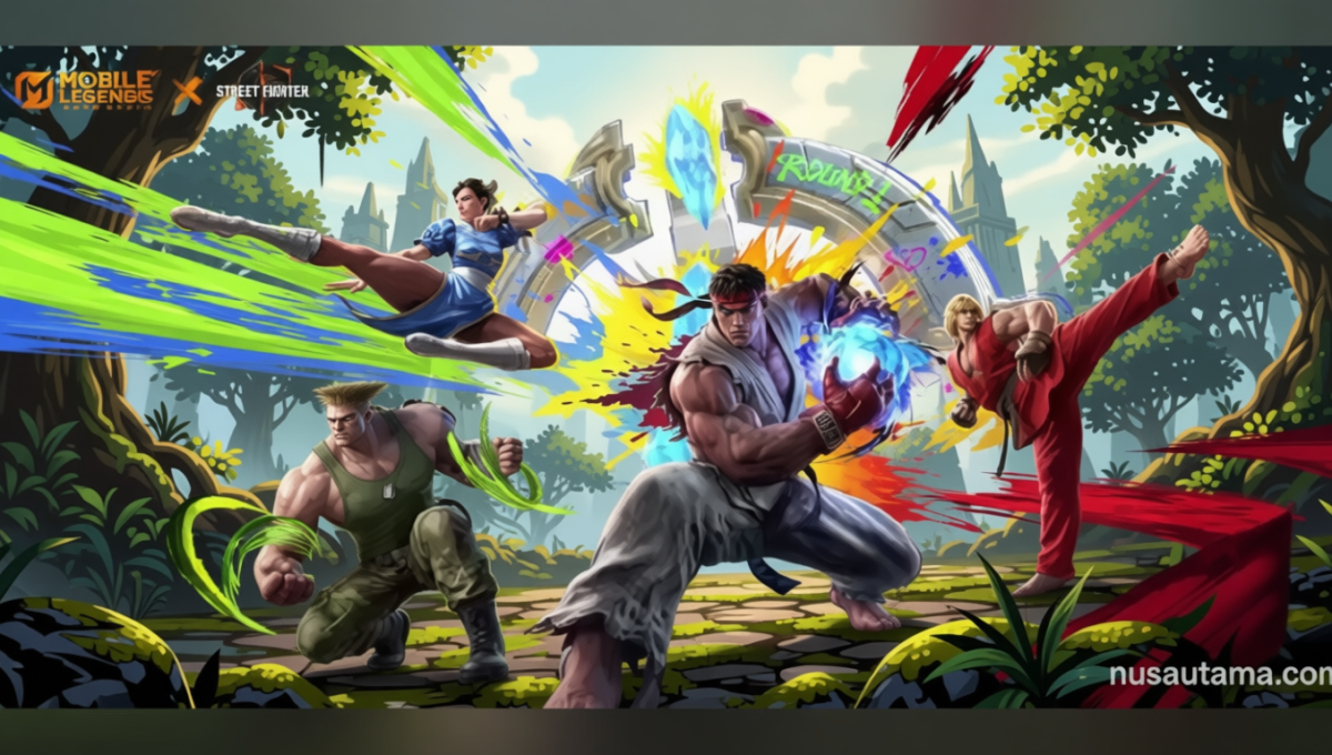 Solving Problems: Penggemar MLBB Membara! Skin Street Fighter 6 Resmi Hadir, Ryu hingga Chun-Li Ramaikan Land of Dawn