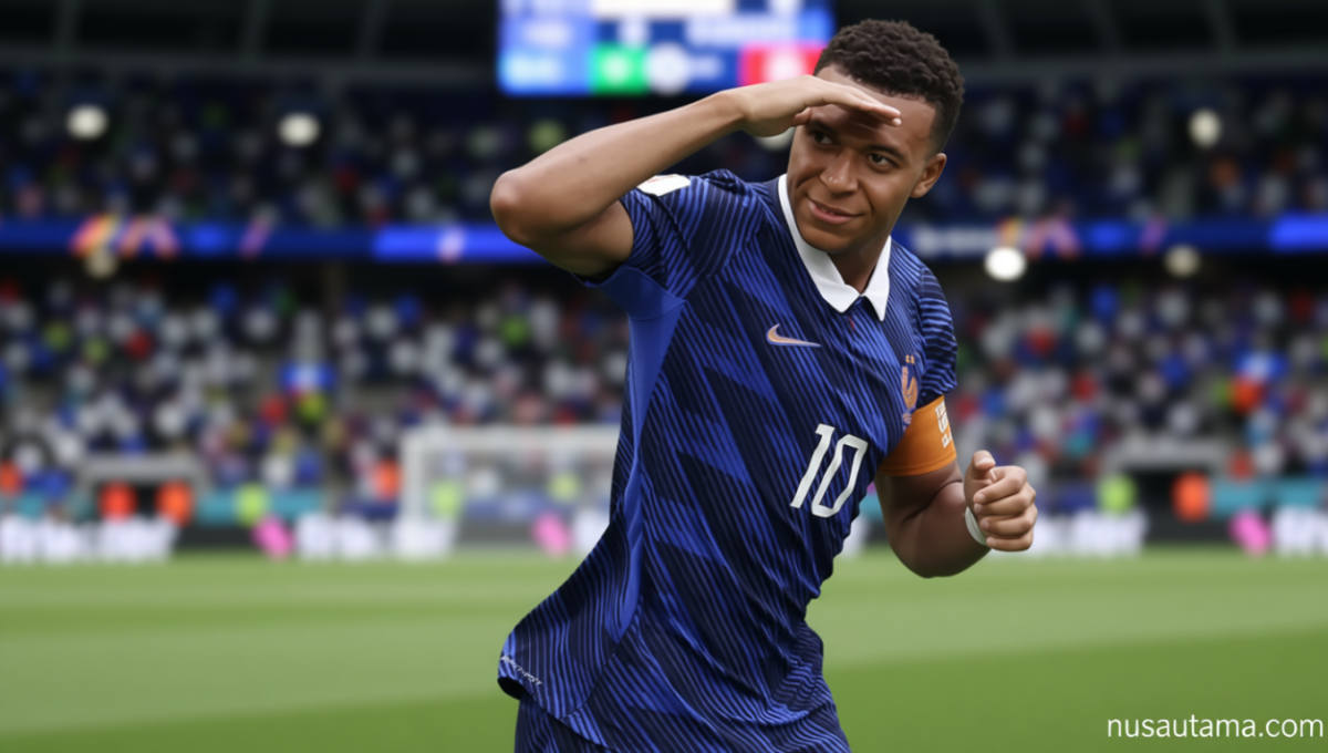 Penyerang Prancis Kylian Mbappe Raih Sepatu Emas Piala Dunia 2026