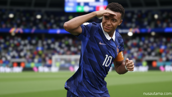 Penyerang Prancis Kylian Mbappe Raih Sepatu Emas Piala Dunia 2026