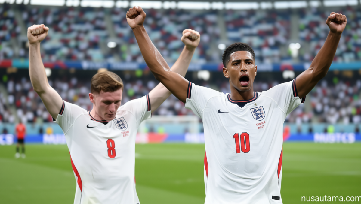 Elliot Anderson Puji Harry Kane dan Jude Bellingham – Sebut Dua Bintang Inggris Selalu Bersinar di Laga Besar
