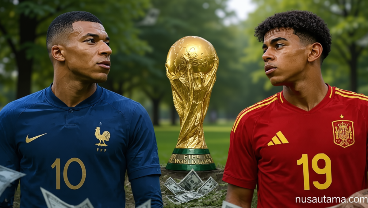 Meeting Results: Semifinal Prancis Kontra Spanyol Dihiasi Skuad Bernilai Lebih dari Rp 52 Triliun di Piala Dunia FIFA 2026