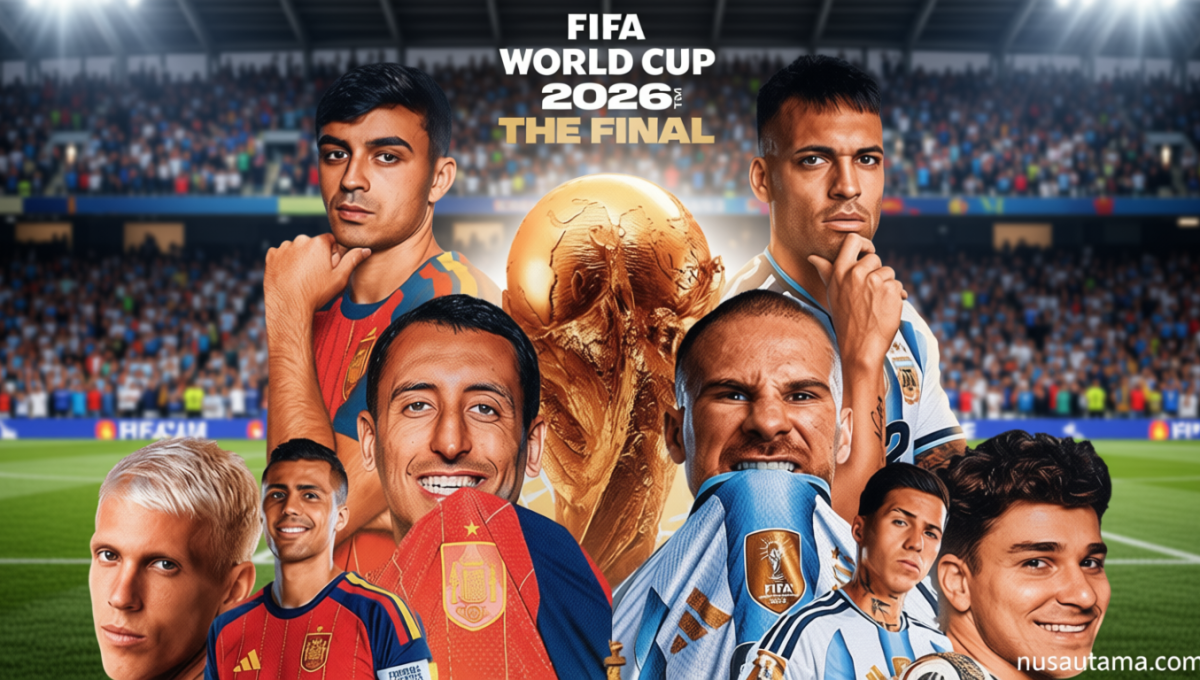 Historic Moment: Jangan Tertipu Bajakan! Jadwal dan Link Live Streaming Resmi Spanyol vs Argentina di Final Piala Dunia 2026