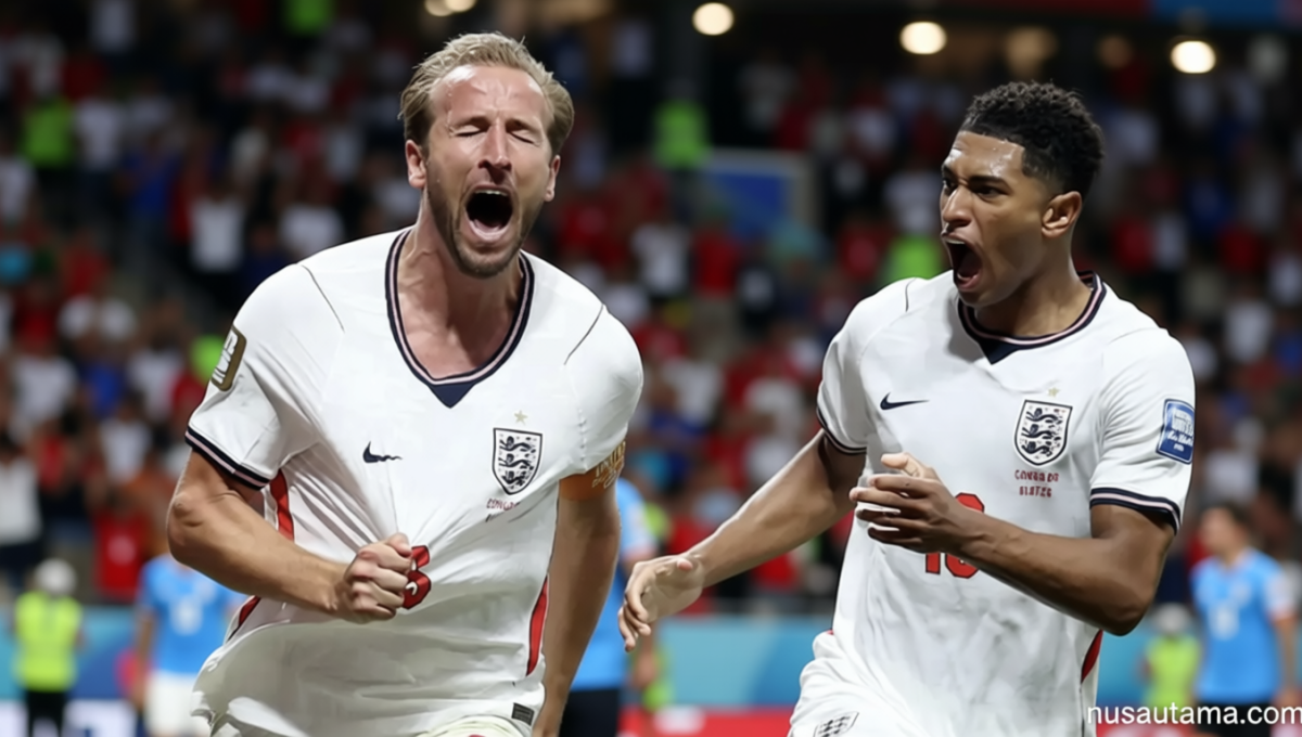 Visit Agenda: Harry Kane Jadi Penyelamat! Inggris Comeback Kalahkan RD Kongo 2-1, Tantang Meksiko di 16 Besar Piala Dunia 2026