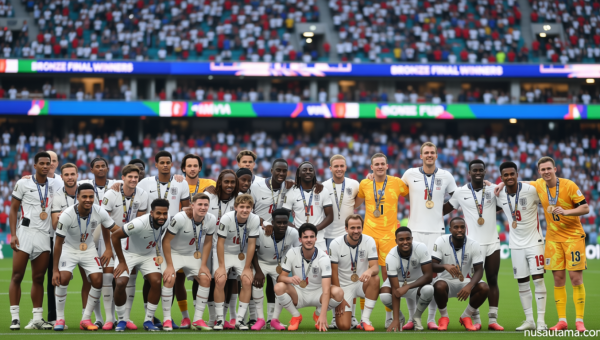 Perjalanan Inggris Berbuah Podium di Piala Dunia FIFA 2026 Usai Penantian 60 Tahun yang Bersejarah