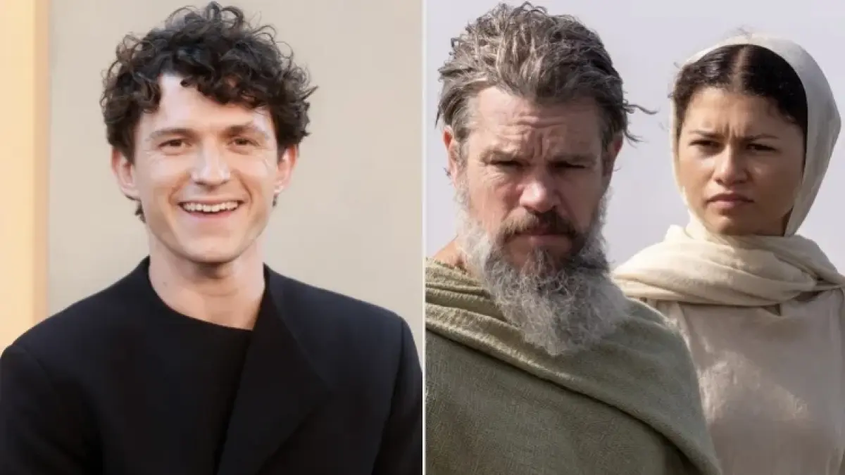 Meeting Results: Tom Holland Lontarkan Candaan Romantis Saat Ditanya Hubungan Athena dan Odysseus dalam Film The Odyssey