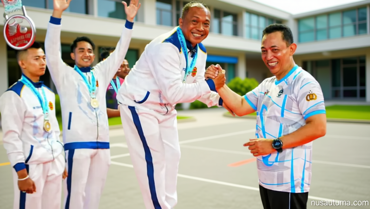 Tutup Kapolri Cup 2026, Kapolri Turun Bertanding dan Tegaskan Komitmen Pembinaan Atlet
