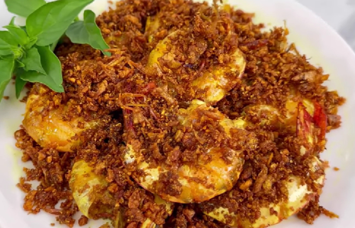 Tidak Perlu Ribet, Ini Cara Membuat Udang Goreng Serundeng Bawang yang Gurih