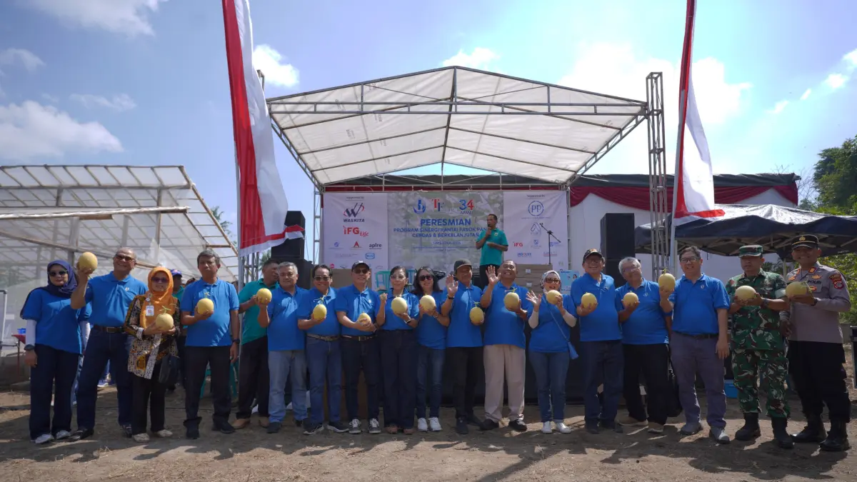 Tingkatkan Ketahan Pangan, Lumbung Pangan Cerdas Dibangun di Sleman untuk Petani