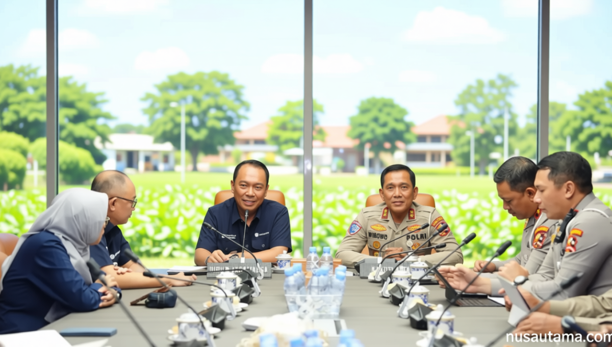 Bersiap Hadapi Nataru hingga Penertiban ODOL, Polri Lakukan Koordinasi Dengan Jasa Marga