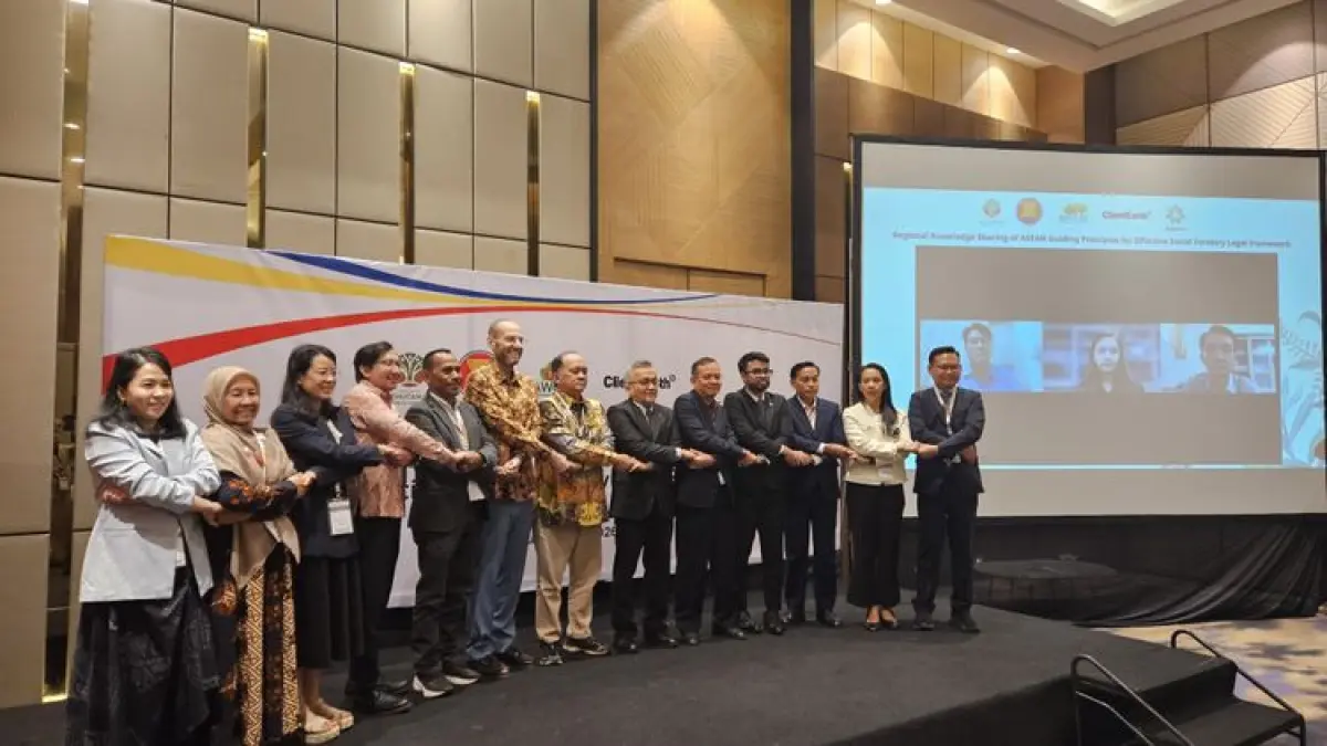 Indonesia Tuan Rumah Forum ASEAN, Bahas Kerangka Hukum Perhutanan Sosial