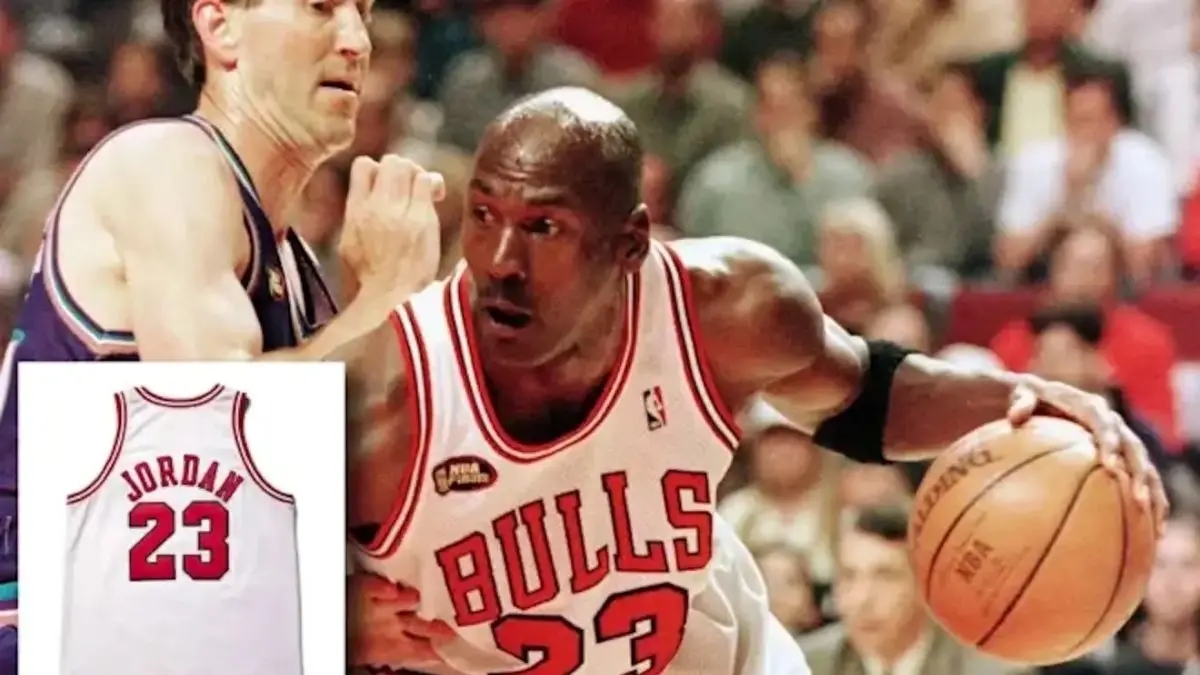 Jersey Michael Jordan di Final NBA 1998 Dilelang, Harganya Diprediksi Tembus Rp 1,5 Triliun