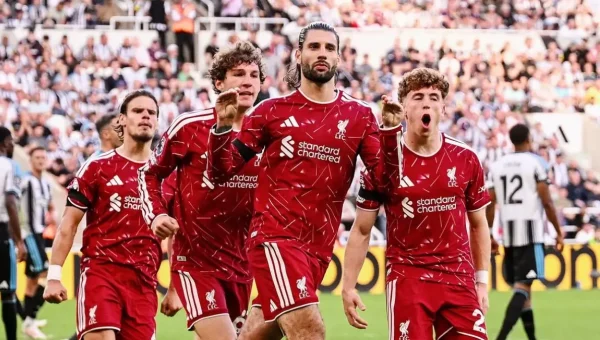 Tahan Newcastle United 2-2, Dominik Szoboszlai Selamatkan Liverpool dari Kekalahan