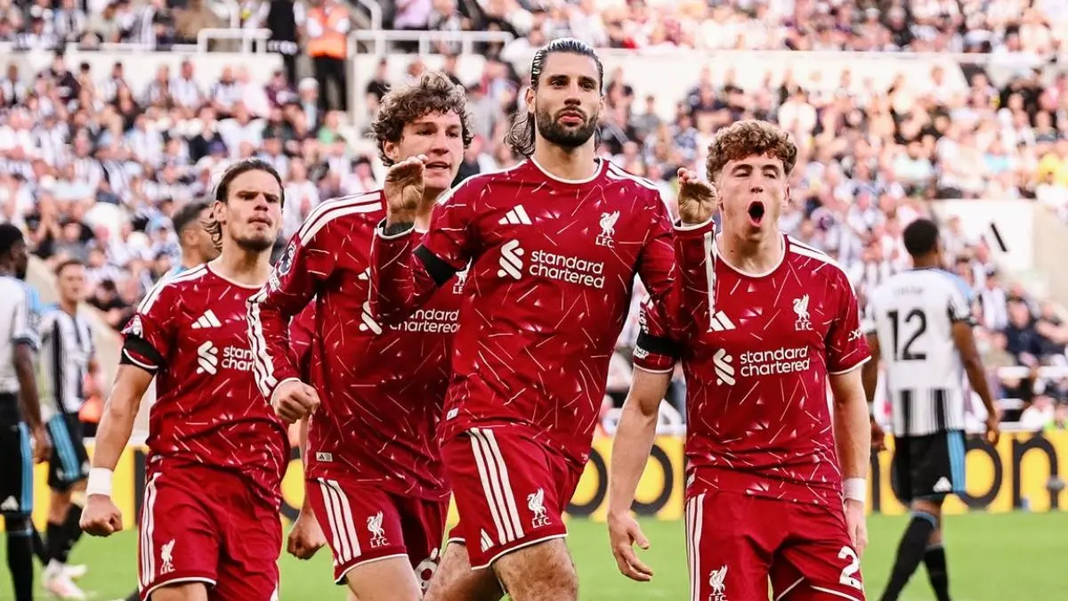Tahan Newcastle United 2-2, Dominik Szoboszlai Selamatkan Liverpool dari Kekalahan