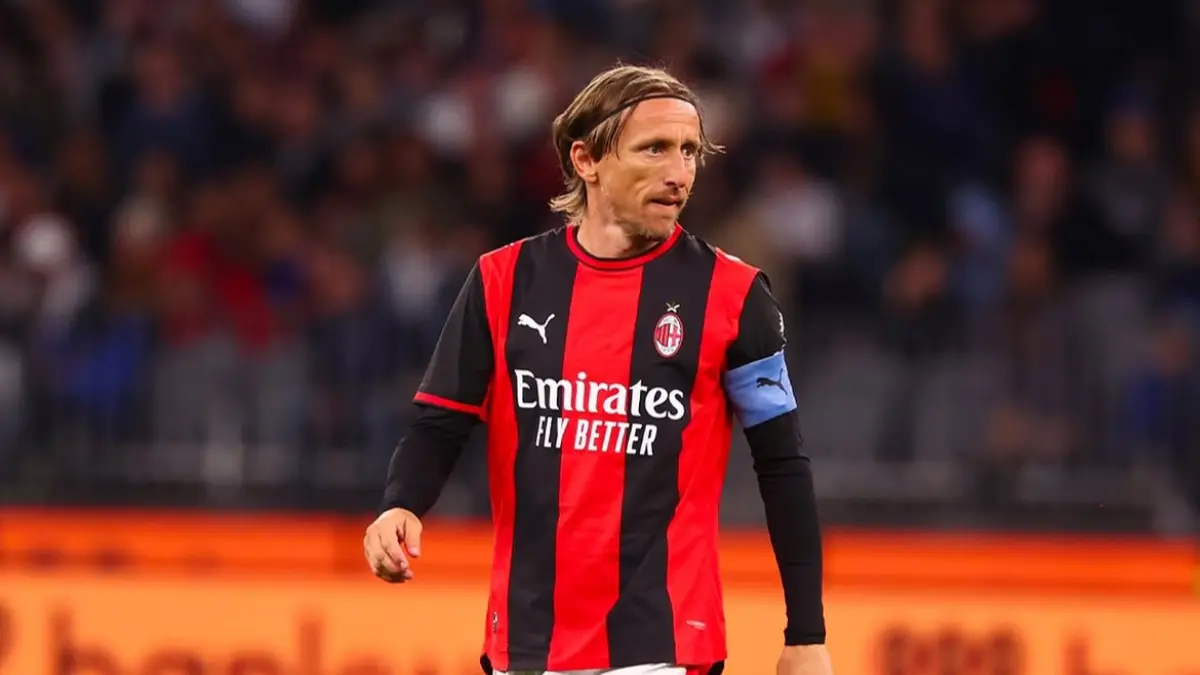 Luka Modric Senang Kembali Main, AC Milan Imbang Lawan Inter 1-1