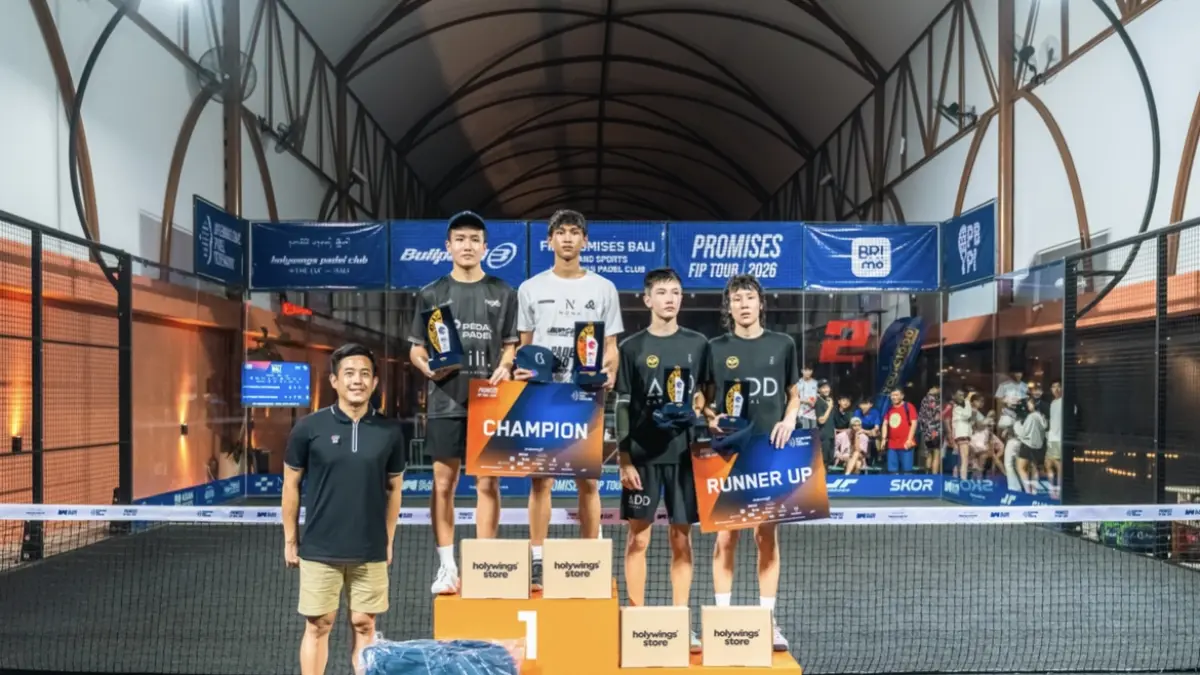 FIP Silver dan FIP Promises Bali Jadi Panggung Kebangkitan Padel Indonesia di Level Internasional