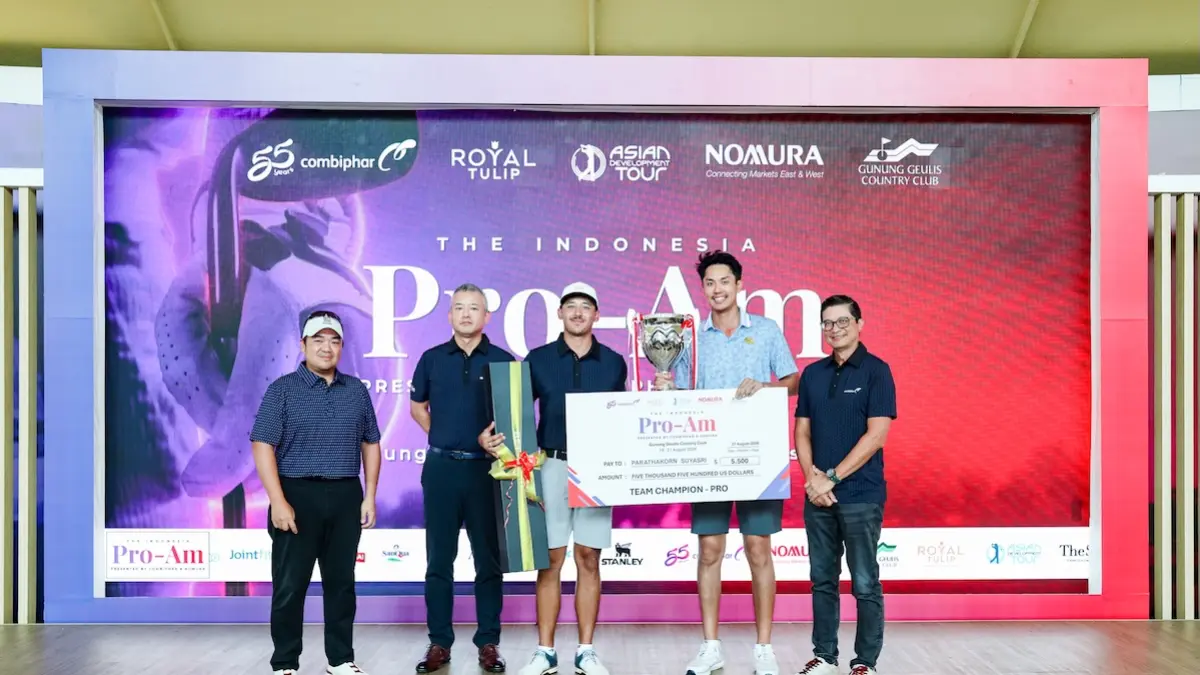 Duet Thailand-Indonesia Juara Beregu The Indonesia Pro-Am 2026