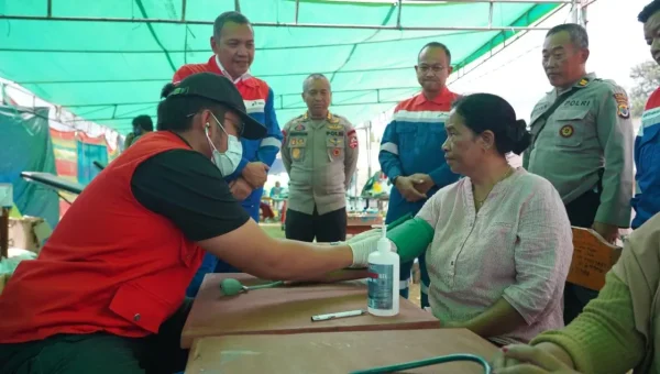 Pertamina Buka Posko Kesehatan Gratis untuk Pengungsi di Reo Terdampak Gempa Bumi