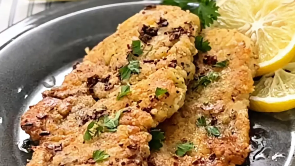 Resep Chicken Piccata, Ayam Crispy dengan Saus Lemon yang Segar dan Gurih