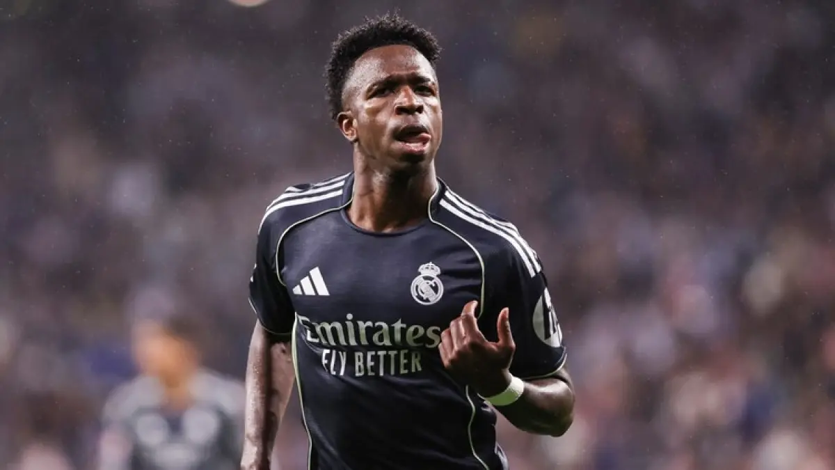 Vinicius Jr Fokus Bersinar dengan Real Madrid dan Abaikan Rumor Kepindahan ke Arsenal