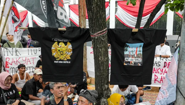 Suami-Istri dari Bogor Ikut Demo DPR, Keluhkan Sembako Naik dan Pekerjaan Terhimpit