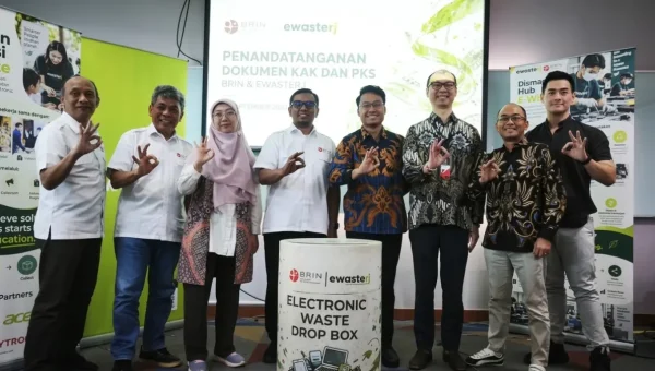 EwasteRJ-BRIN Kembangkan Dismantling Hub E-Waste untuk Dorong Green Jobs