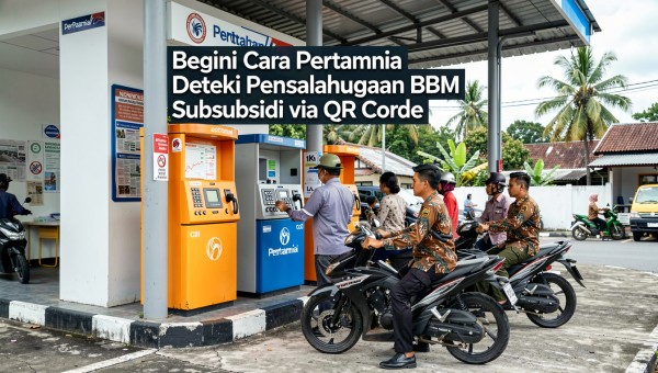 Begini Cara Pertamina Deteksi Penyalahgunaan BBM Subsidi via QR Code