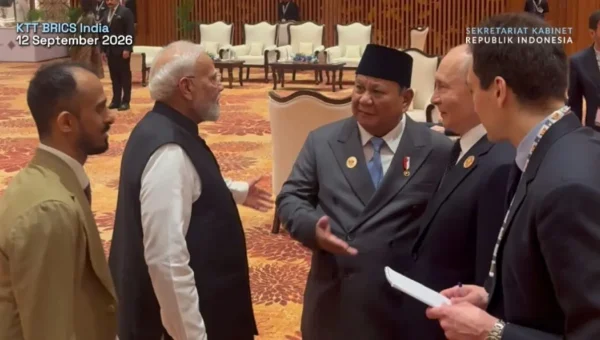 Prabowo Berbincang Hangat dengan Modi, Putin, dan Xi Jinping Jelang KTT BRICS di India