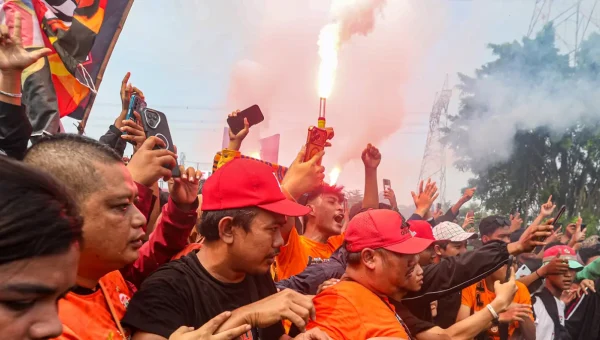 Panpel Imbau The Jakmania Jaga Ketertiban saat Persija Jamu Persib di Jakarta