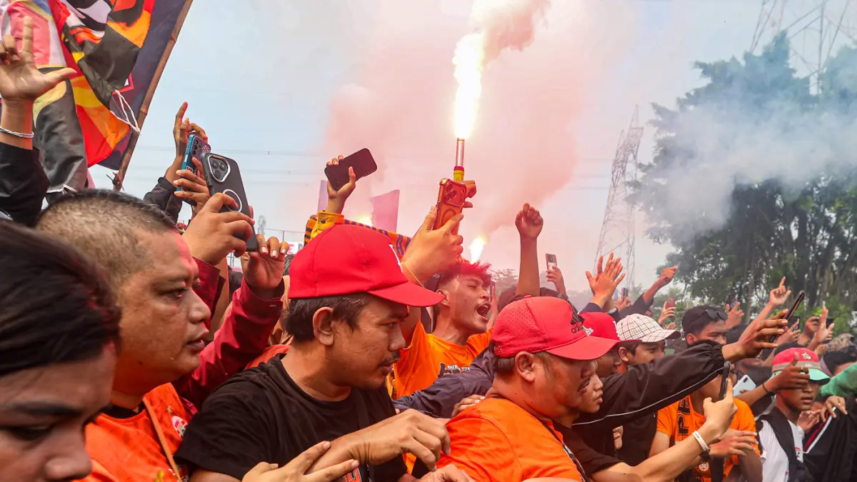 Panpel Imbau The Jakmania Jaga Ketertiban saat Persija Jamu Persib di Jakarta
