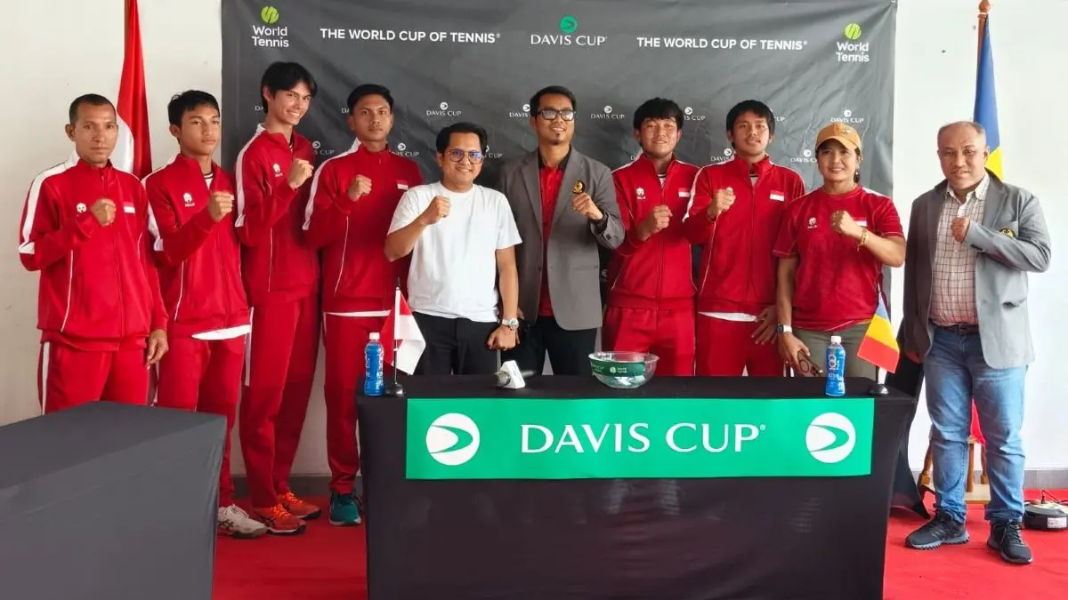 Indonesia Tantang Rumania di GBK, Grup Dunia II Piala Davis 2026